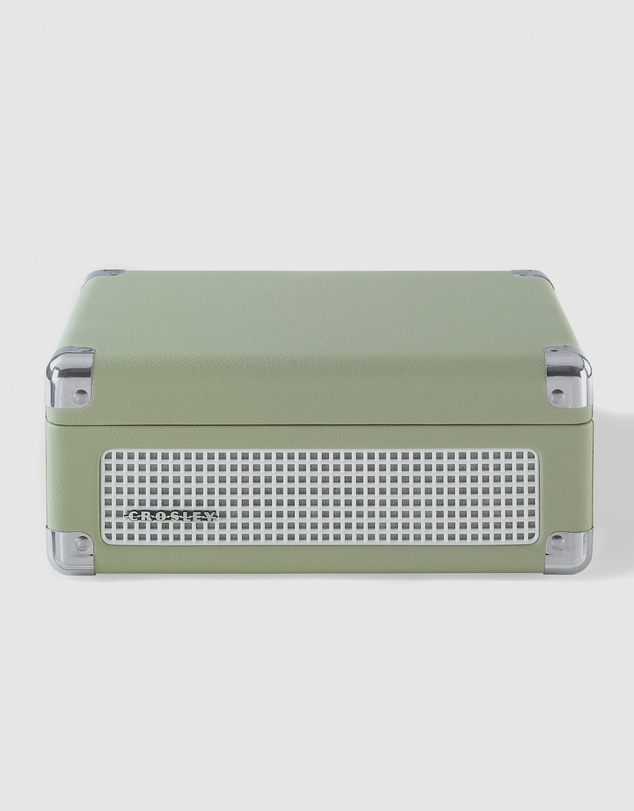 Crosley - Crosley Cruiser Portable Retro CD Player with Stereo Bluetooth Speakers, FM Radio - Mint