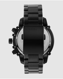 Diesel - Griffed Black Chronograph Watch