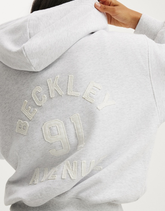 Cotton On - Graphic Boxy Fleece Hoodie