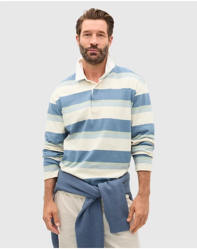 Seed Heritage - Block Stripe Rugby