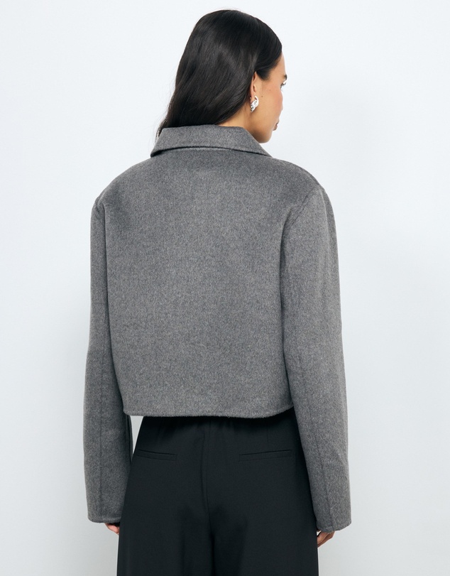 AERE - Lola Double Faced Wool Blend Coat