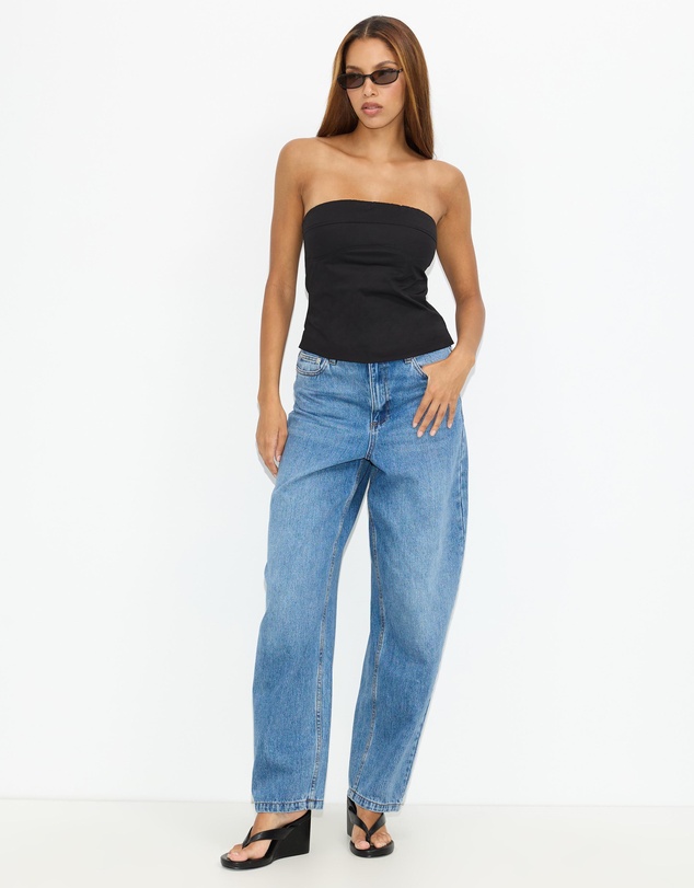 Dazie - Ines Strapless Top