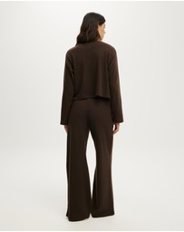 Cotton On Body - Super Soft Waffle Wide Leg Pant