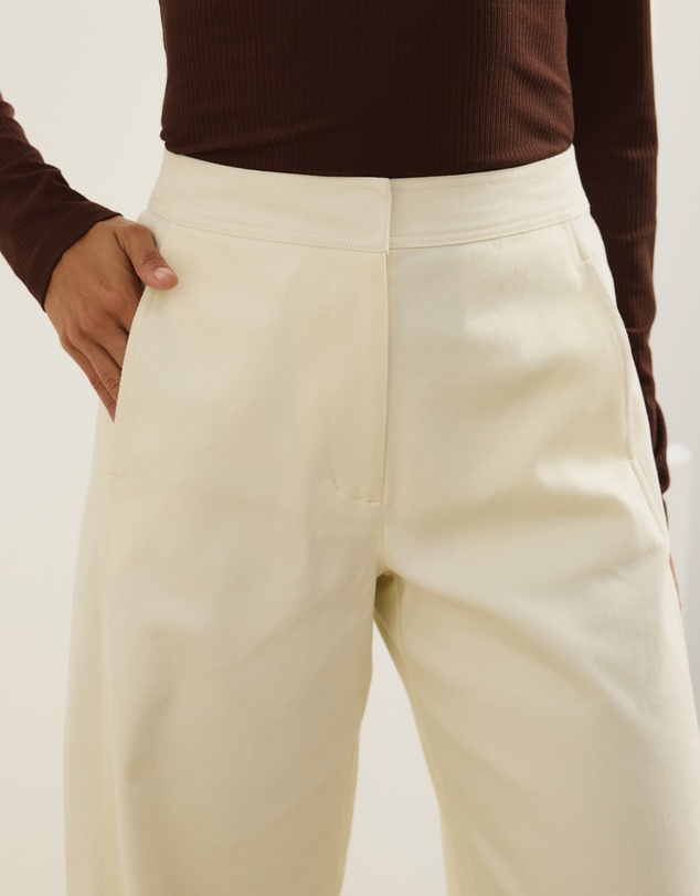 Atmos&Here - Elena Barrel Leg Pants