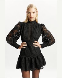 Bardot - Remy Embroidered Mini Dress
