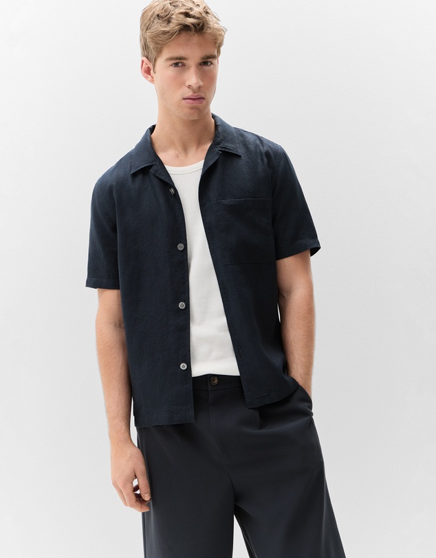 UNISON - Lorne Linen Relaxed Fit Shirt