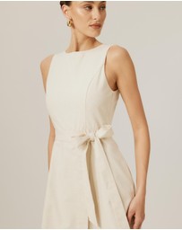 Tussah - Tie Midi Dress
