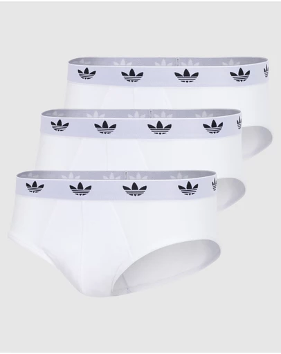 adidas Originals - 3 Pack Comfort Flex Cotton Brief Underwear