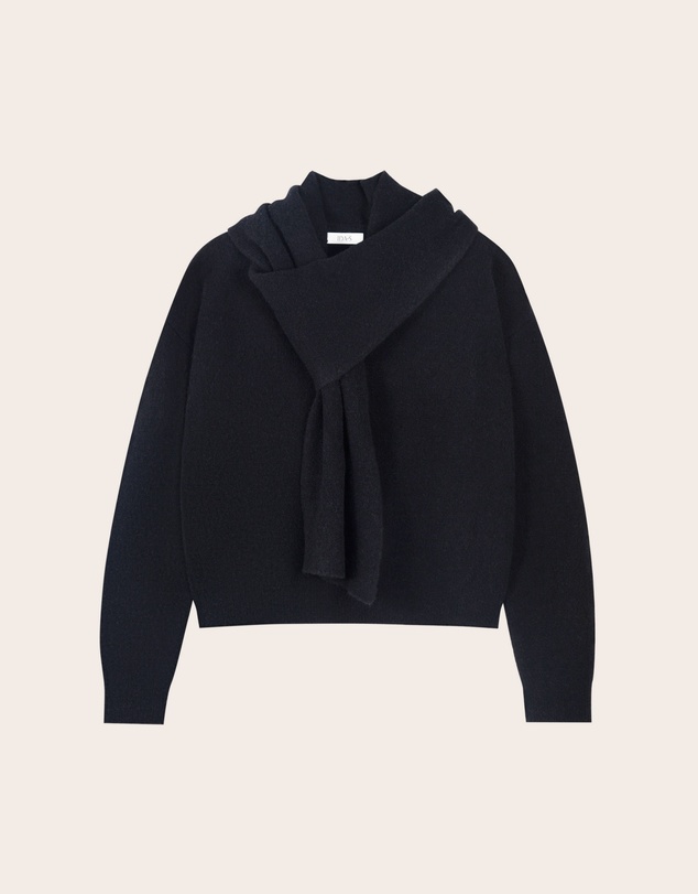 IDA+S - Seren Wool Scarf Jumper