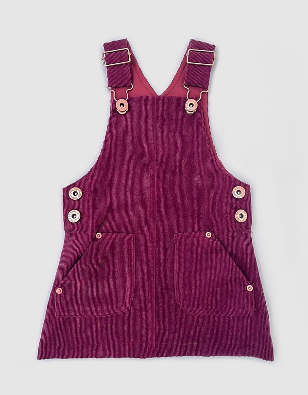 WITH LOVE FOR KIDS - Hazel Cord Pinafore Dress - Babies - Kids