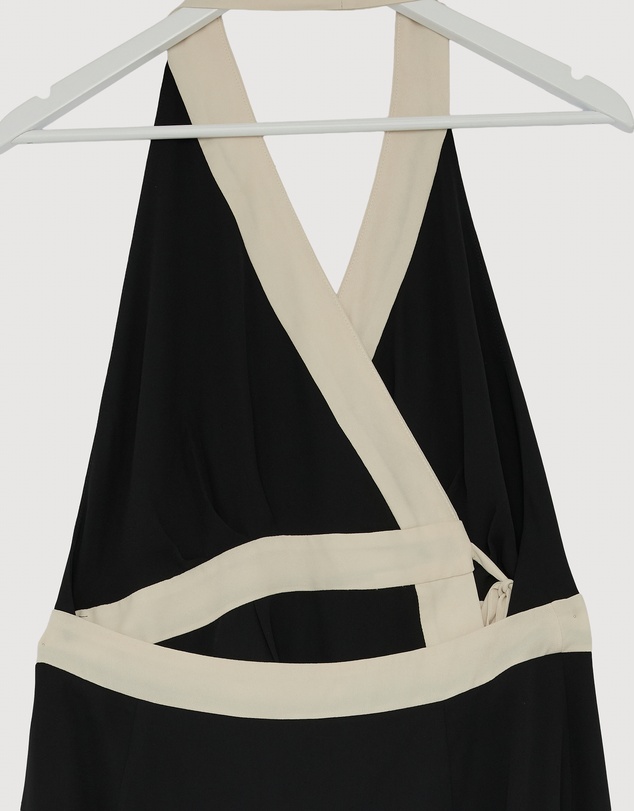 Revibe - Repaired BY JOHNNY. Azaria Wrap Mini Dress - AU 12