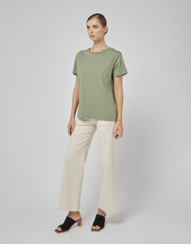 DRICOPER DENIM - Clare Oil Green Tee