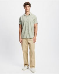 Staple Superior - Hamilton Linen Blend SS Shirt
