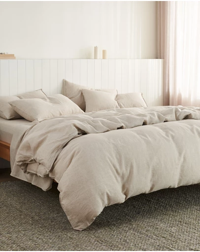 Sheet Society - Eve Linen Quilt Cover Set