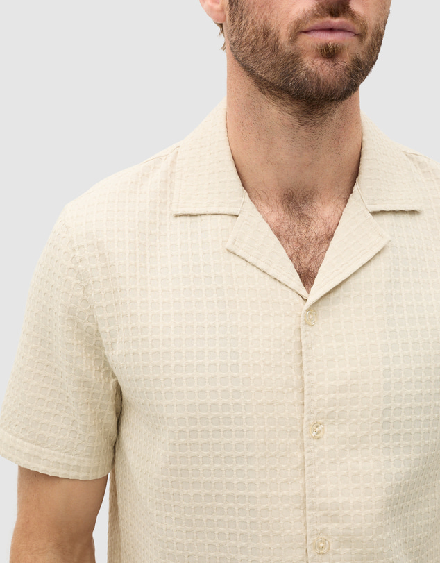 Seed Heritage - Short Sleeve Self Check Shirt