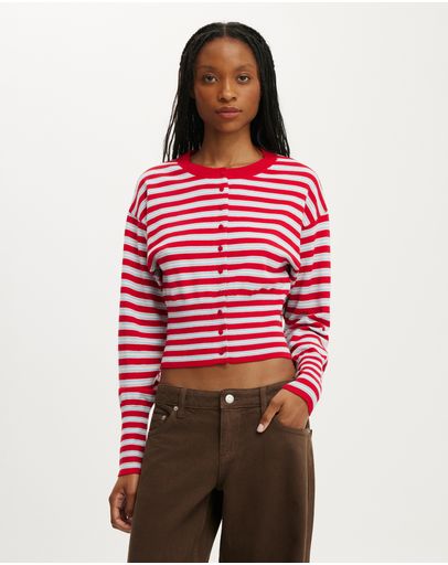 Red Petal & Marine Stripe
