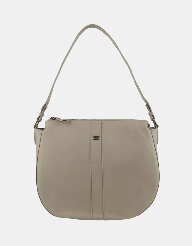 Pierre Cardin - Pierre Cardin Ladies Leather Classic Hobo Bag