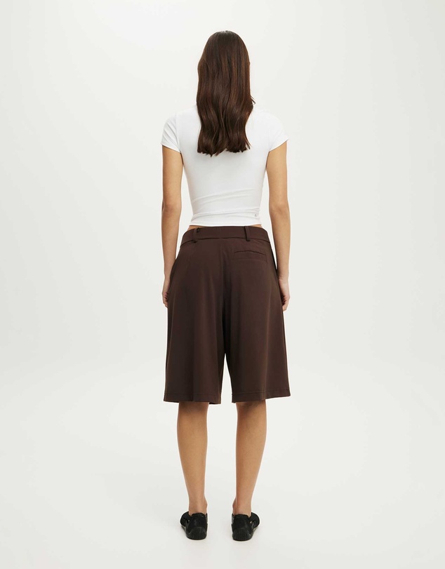Cotton On Body Active - Stretch Pleat Bermuda Short