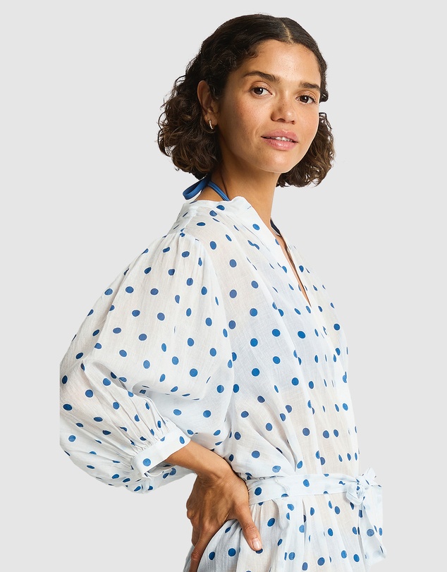 Sea Level Australia - Dottie Boho Long Shirt Dress