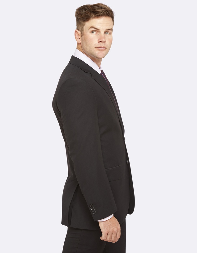 Kelly Country - Tussoni Tailored Essential Black Suit