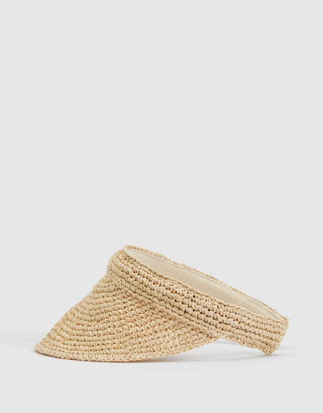 Witchery - Raffia Braid Visor