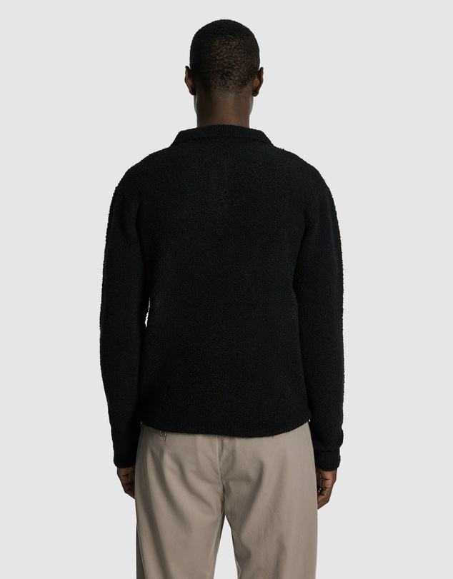 yd. - Asher Fluffy Polo Knit Jumper