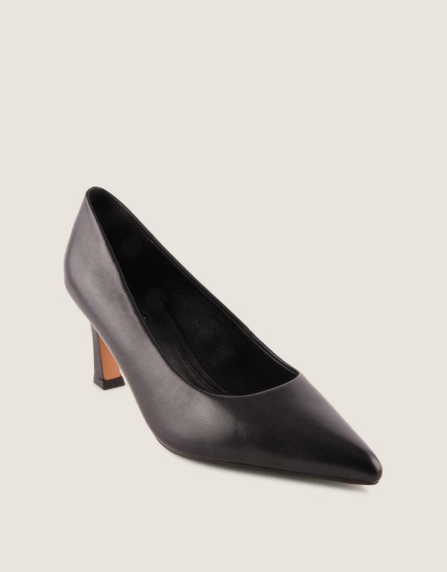 Shelly Shen - Brady High Heel Pumps Black Leather