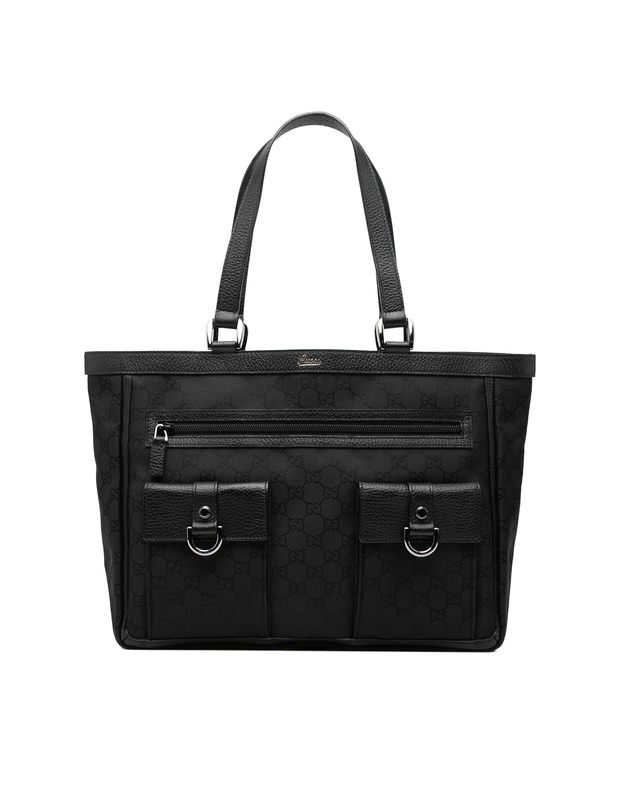 Pre-Loved by Azura Reborn - Pre-Loved GG Nylon Abbey D Ring Pocket Tote