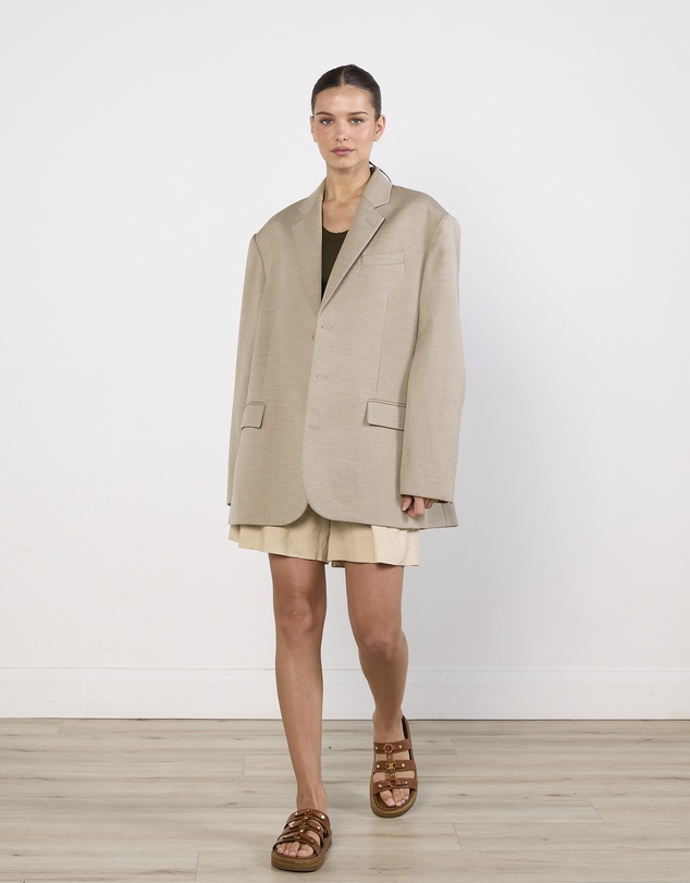 Cirkular - Pre-Loved - The Frankie Shop Gelso Oversized Blazer