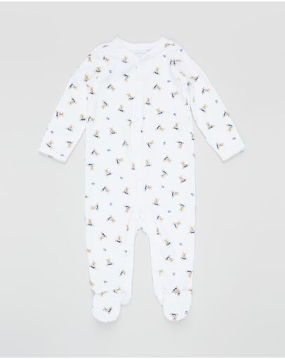 White & Blue Multi