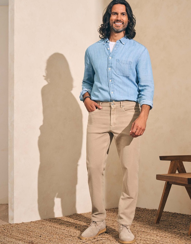 Faherty - Stretch Terry 5Pocket (32