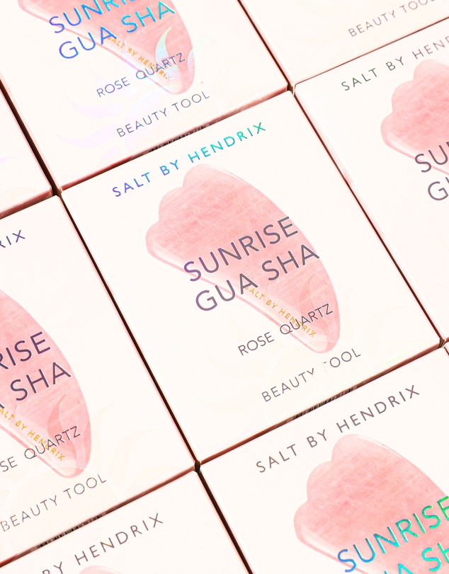 Salt by Hendrix - Sunrise Gua Sha - Rose Quartz