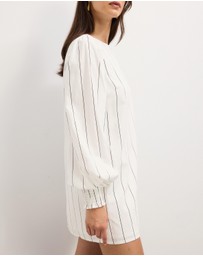 The Fated - Tia Stripe Mini Dress