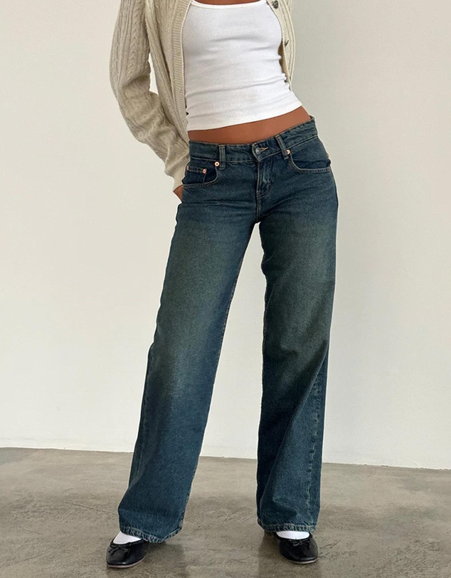 Motel Rocks - Low Rise Parallel Jeans