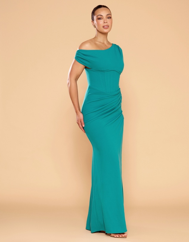 CATHERINE FERRARO - Nicolina Off Shoulder Gown