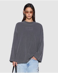 Ksubi - Sott Altar Boyfriend LS Tee Charcoal