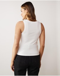 Atmos&Here - Organic Cotton Scoop Tank