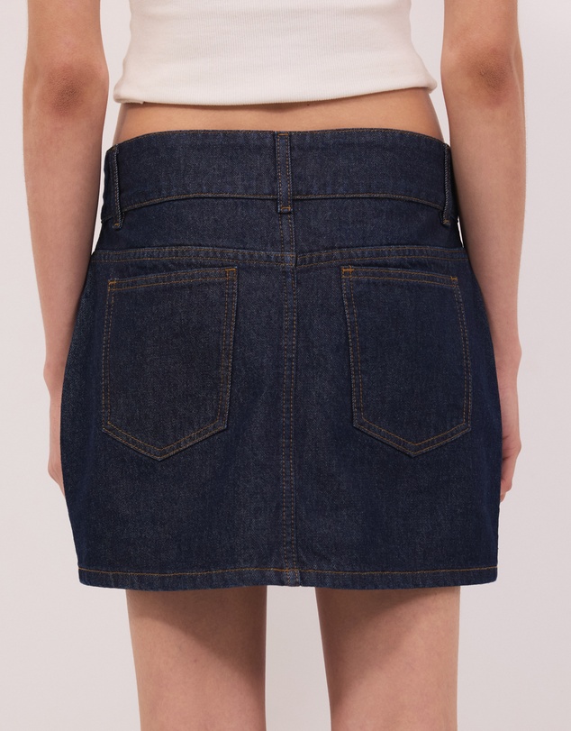Calli - Erica Denim Mini Skirt