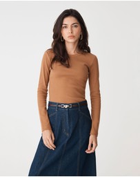 Forcast - Hennessy Leather Belt