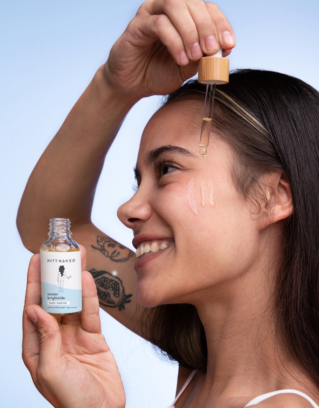 Butt Naked - Prickly Pear Hydrating Face + Hair Oil