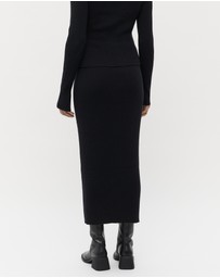 FRIEND of AUDREY - Ada Double End Zip Wool Skirt