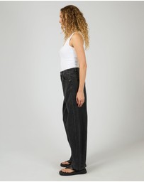 All About Eve - Hallie Barrel Leg Jean Coal