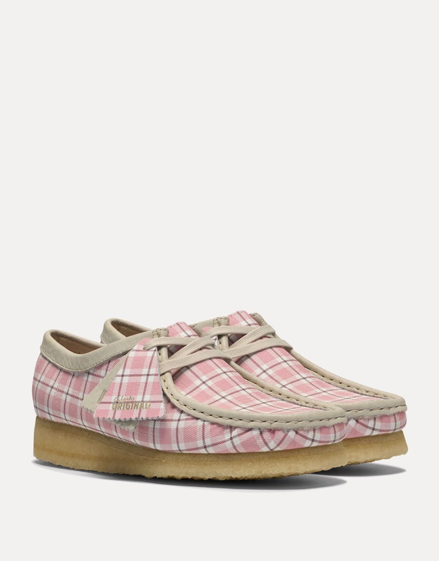 Clarks Originals - Wallabee (W) Pink Check