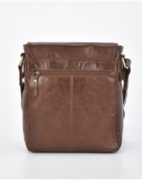 Cobb & Co - Kooyong Jr. RFID Leather Satchel