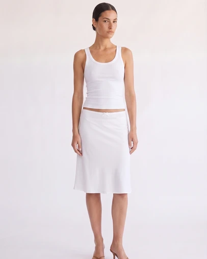 Style Addict - Madison Skirt - White