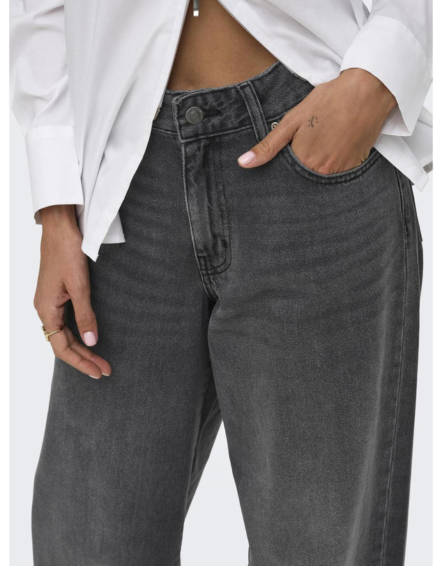 ONLY - Giorgia 523 Mid Waist Baggy Fit Jeans