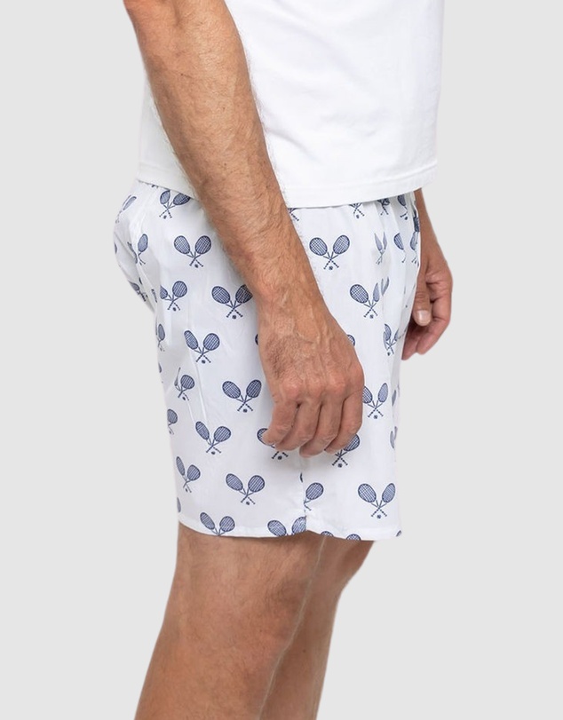 Sant And Abel - Men's Tennis Navy Boxer Shorts