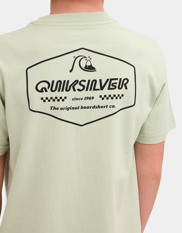 Quiksilver - Boys 8 to 16 Original Hex T-Shirt