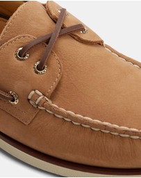 Sperry - Gold Authentic Original 2-Eye Leather Nubuck - Men's