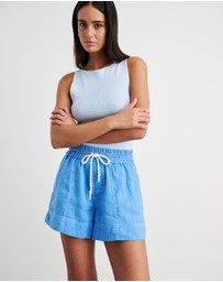 Jag - Gigi Linen Pull On Short